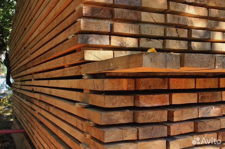 Производственные доски из лиственницы