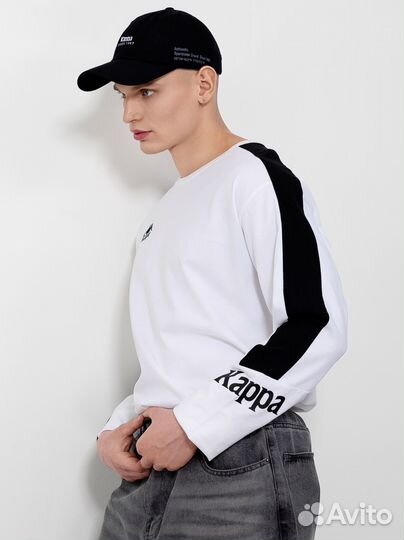 Лонгслив Kappa белый