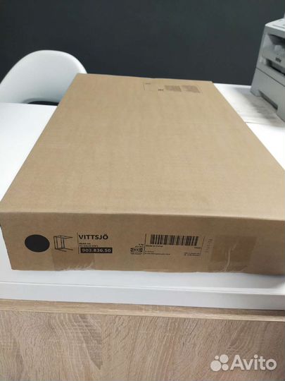 Витшё Подставка д/ноутбука, черно-коричневый IKEA