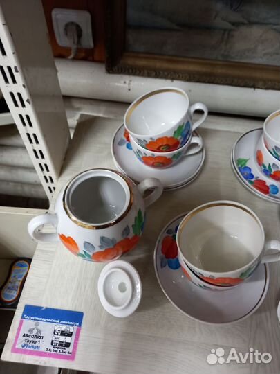 Чайный сервиз- элементы,чайные пары СССР
