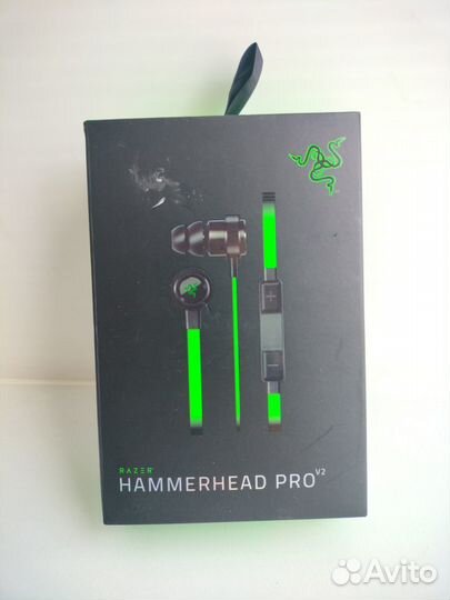 Новые Наушники Razer hammerhead pro v2