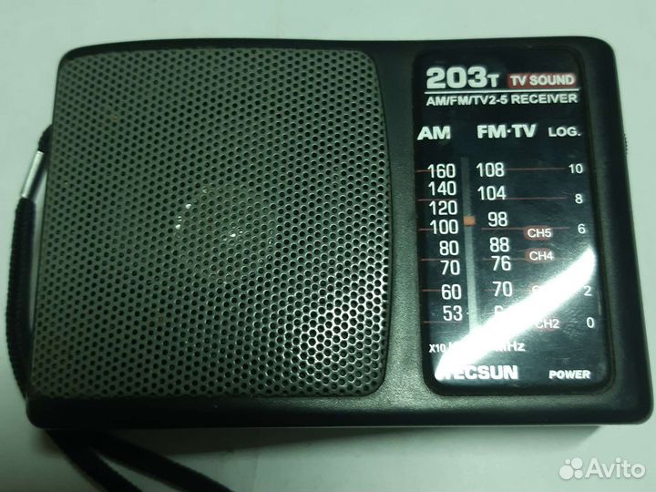 Радиоприемник Tecsun 203T tv sound новый
