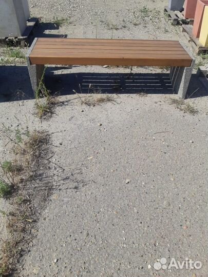 Скамейка из бетона в наличии и под заказ