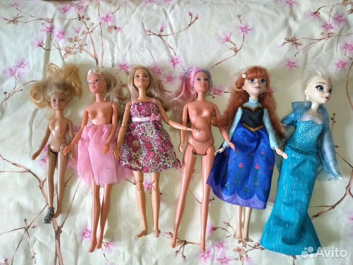 Куклы барби. Анна и Эльза