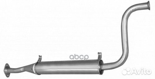 Резонатор /21082-15/ инж. под катализ. (короткий)