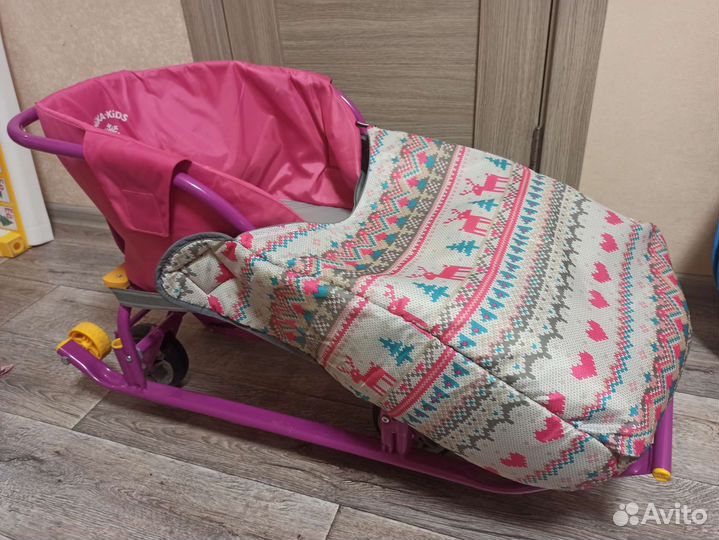 Коляска санки