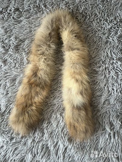 Мех на капюшон натуральный