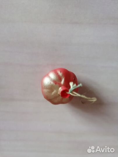 Елочные игрушки Малютки СССР 10шт.пласт, стекло