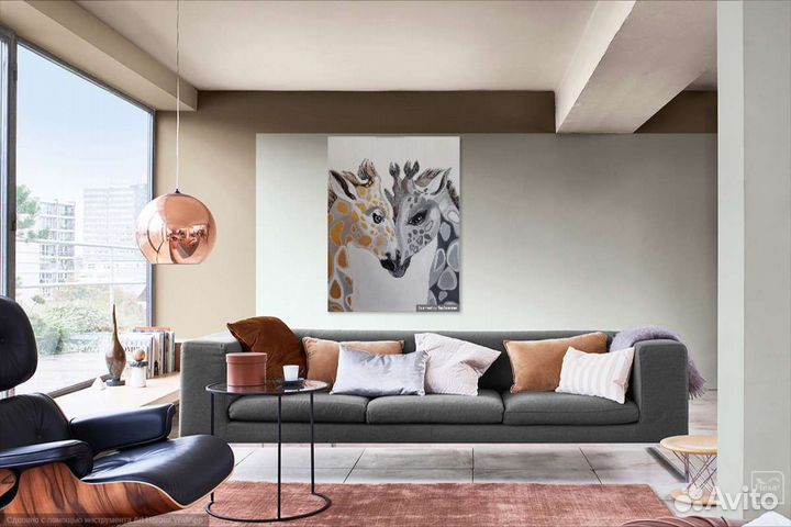 Картина Жирафы