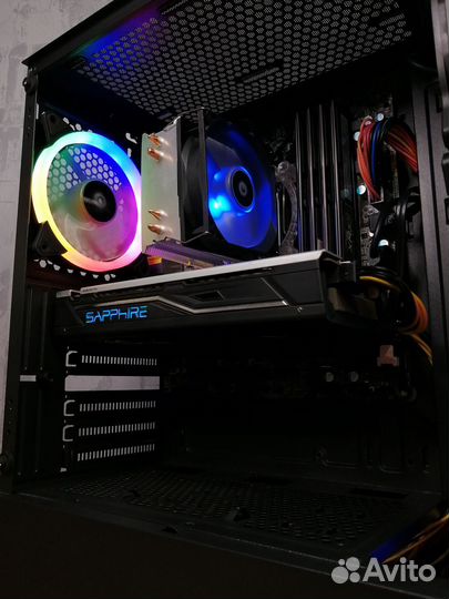 Игровой компьютер intel core i7+RX470 8gb