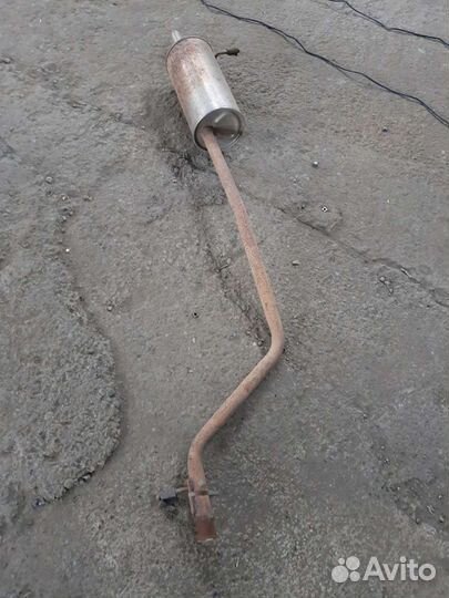 Renault logan глушитель