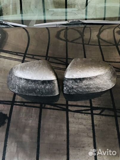 Оригинальные накладки на зеркала bmw x6 f16 в плен