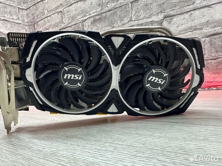 Видеокарта MSI AMD Radeon RX 570 armor OC 8Gb