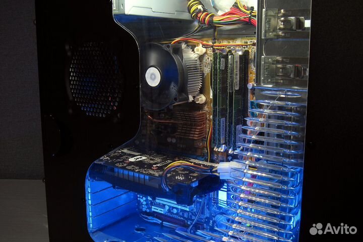 Игровой пк Core2 Quad + GTX 550Ti + SSD