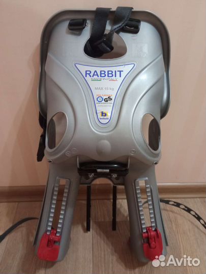 Детское велокресло rabbit