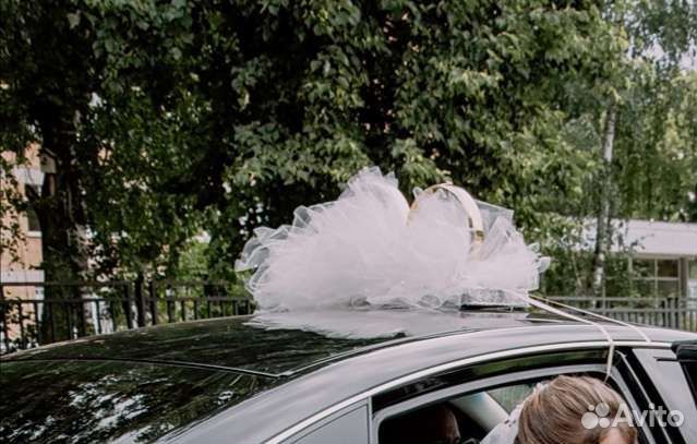 Свадебные украшения на машину