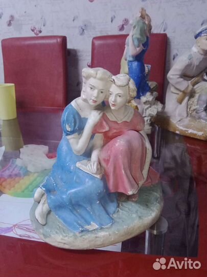 Статуэтки гипсовые СССР