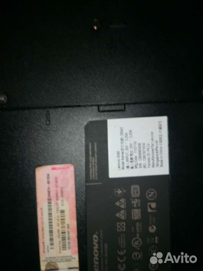 Ноутбук lenovo g560 i3