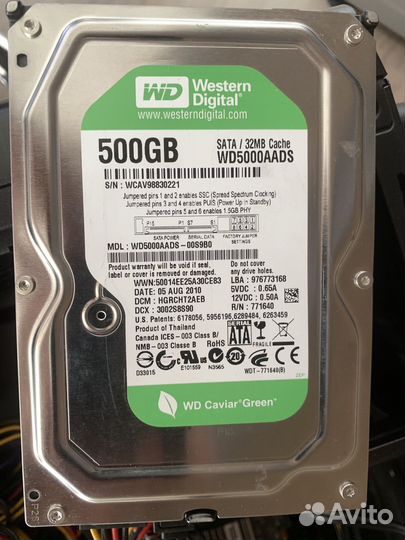 Жесткий диск SATA hdd 3.5