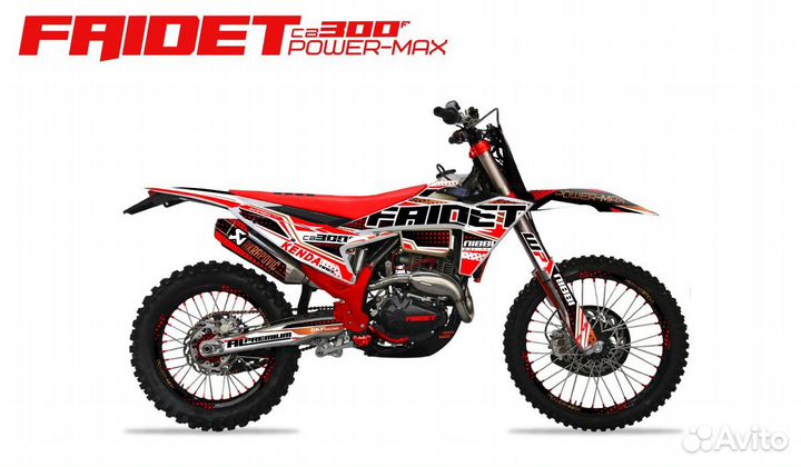 Кроссовый мотоцикл faidet CB300F power-MAX