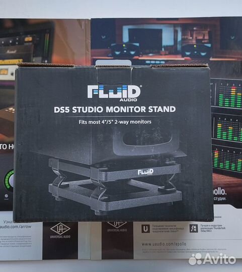 Fluid Audio DS5 настольные стойки Новые