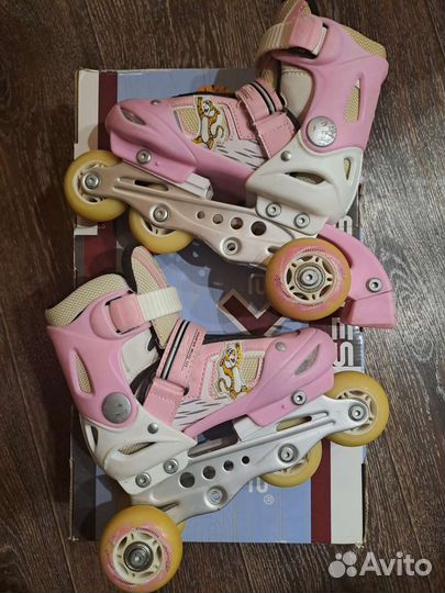 Роликовые коньки детские р 29-30