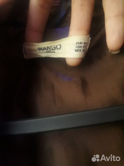 Шубка тедди mango