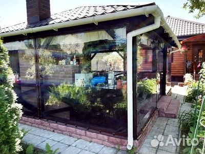 Мягкие окна на террасу