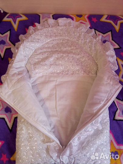 Конверт на выписку летний