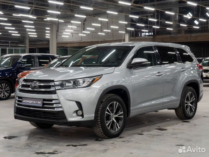 Toyota Highlander 3.5 AT, 2017, 123 000 км