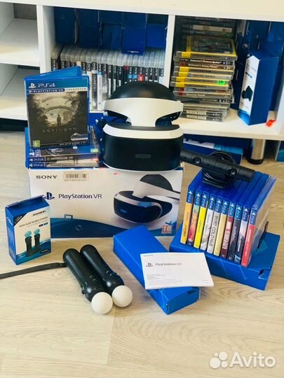 VR-шлем \ PS4 VR rev2 \ Sony VR rev 1