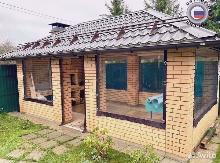 Мягкие окна из пленки пвх Корея