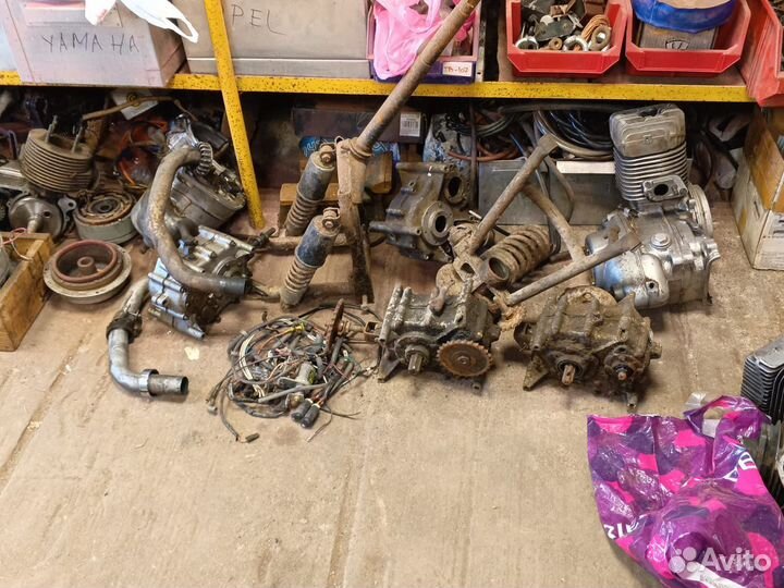 Запчасти на мотороллер муравей