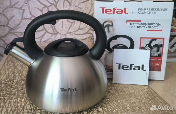 Чайник со свистком Tefal