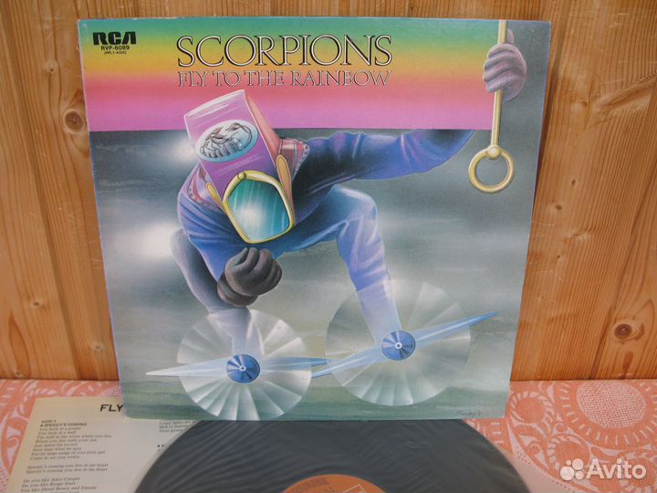 Scorpions, Accept, Bon Jovi LP винил