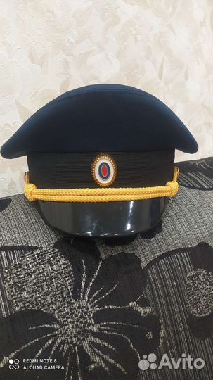 Фуражка офисная синяя