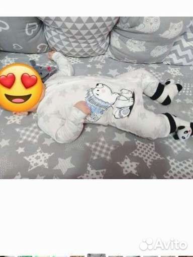 Конверт на выписку осень-теплая зима+бортики