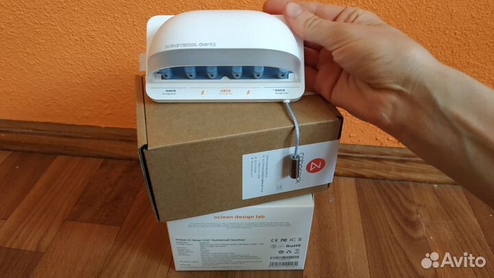 Санитайзер для зубных счёток новый