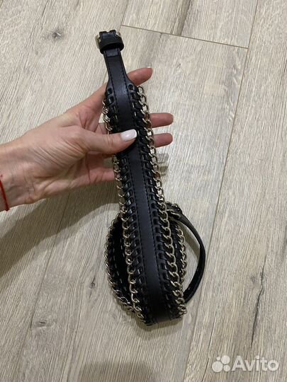 Ремень женский черный