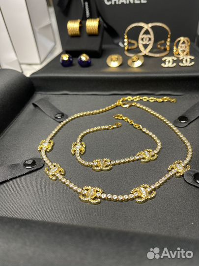 Колье браслет Chanel