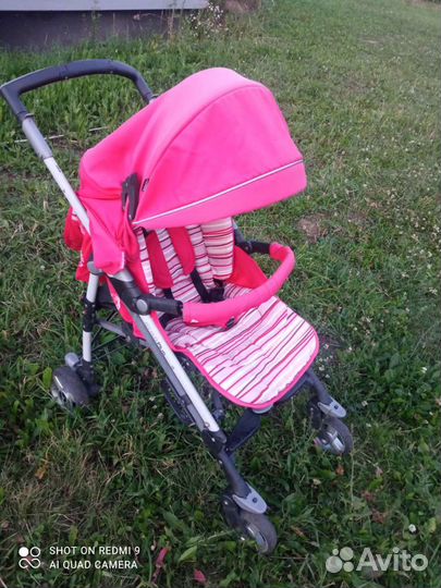 Прогулочная коляска детская складная