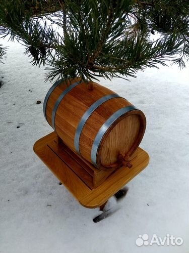 Бочка дубовая