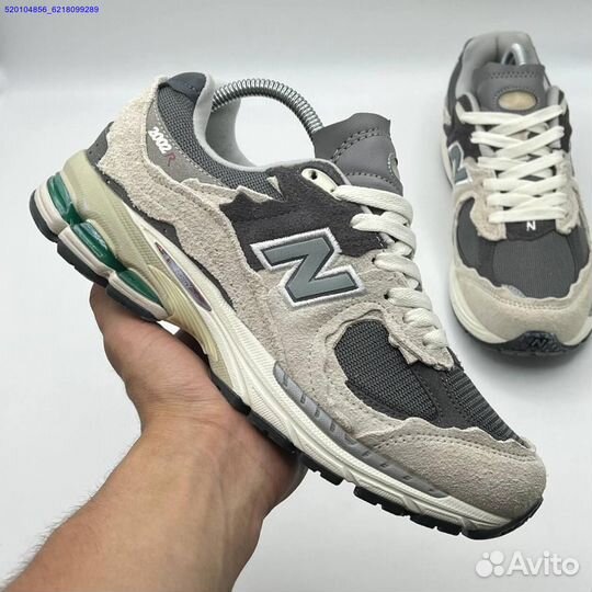 Кроссовки New Balance 2002R Grey (Арт.77833)