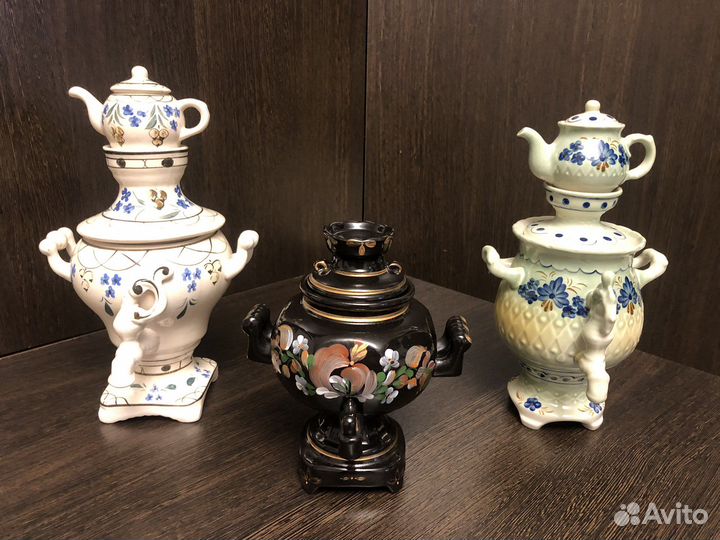 Самовар фарфоровый, сувенирный