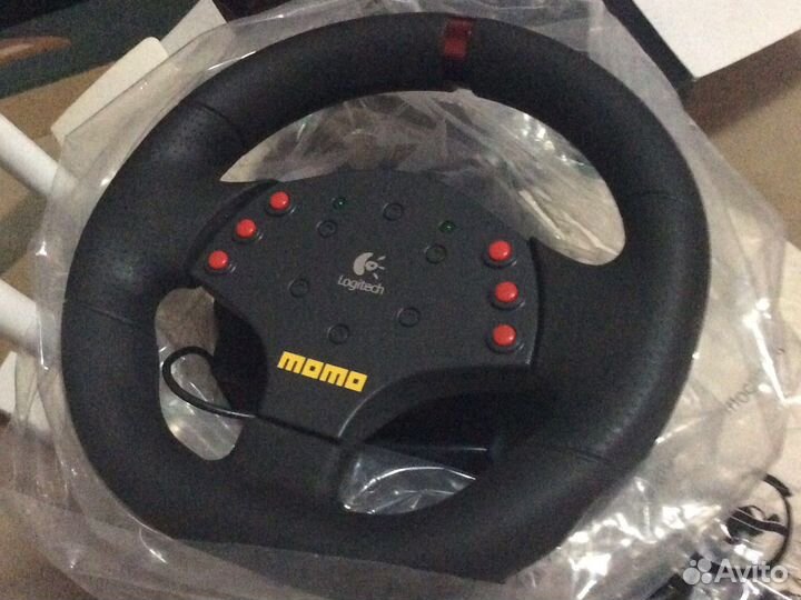 Руль Logitech momo racing force feedback wheel и п