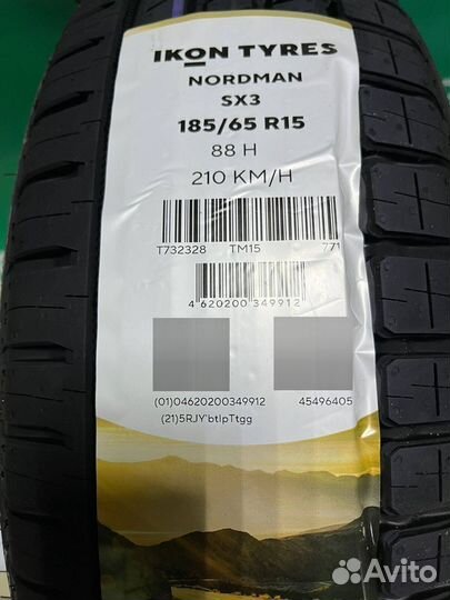 Ikon Tyres Nordman SX3 185/65 R15