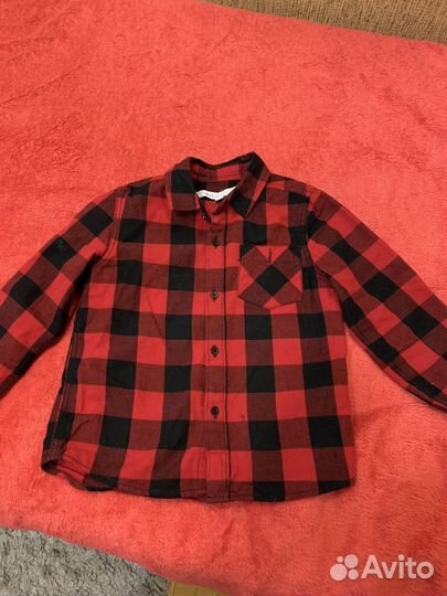 Рубашка на мальчика 104