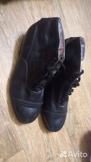 Ботинки СССР солдатские армейские кожа