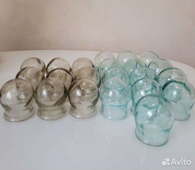 Медицинские банки стеклянные СССР