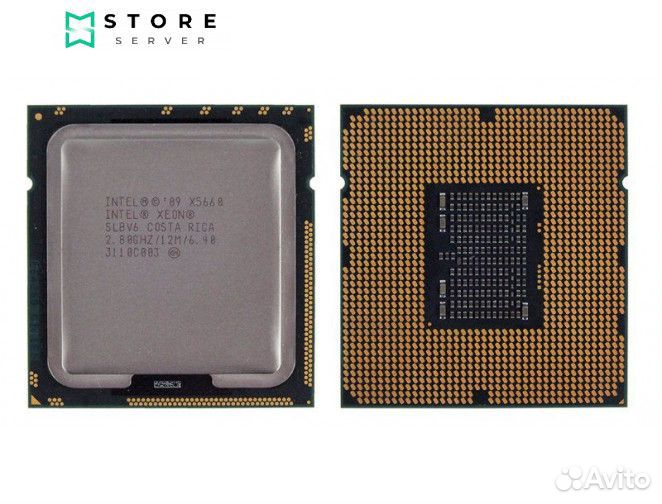 Intel Xeon X5660 (6 ядер, 2.80GHz)